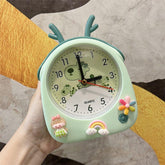 Cute Cartoon Style Alarm Clock – Creative Wake-Up Device with Strong Sound, Perfect Bedside Clock for Lazy Mornings